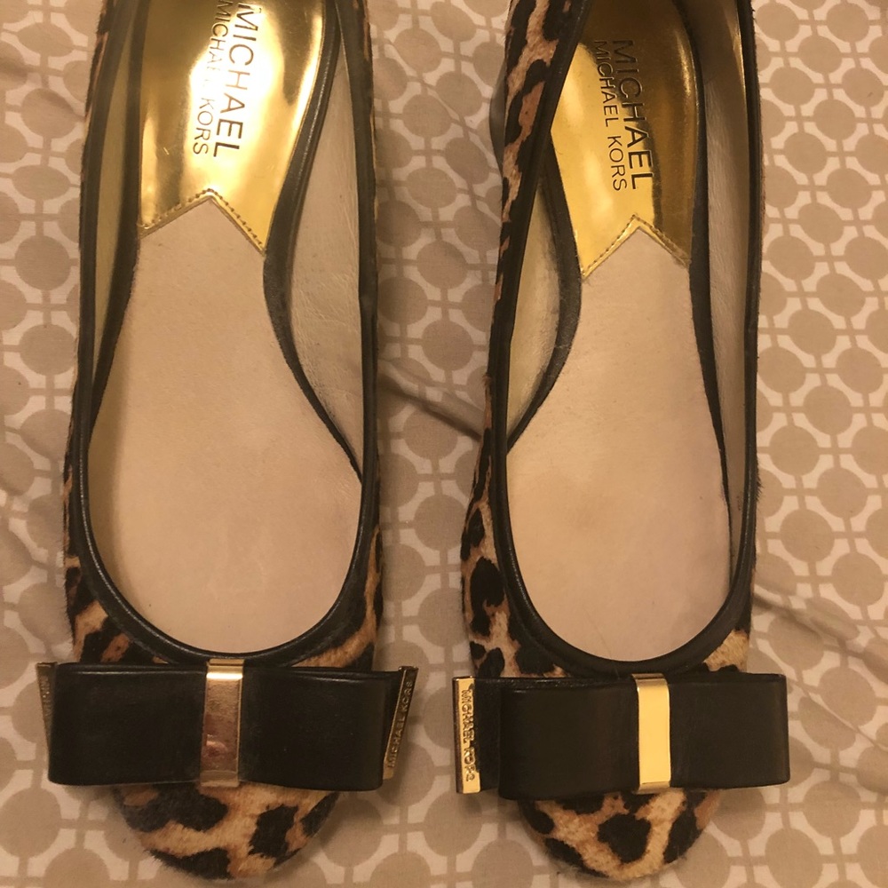 Michael Kors hair calf cheetah